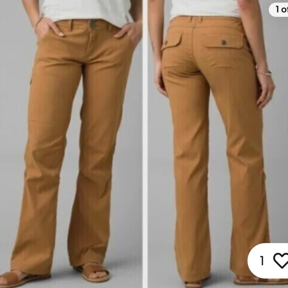 Prana Halle NWT Convertible Straight Leg Pants